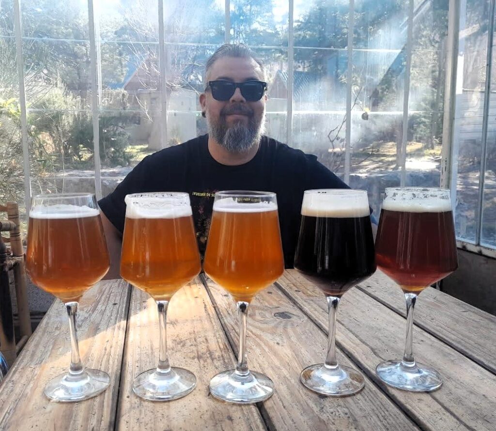 Ruta de la Cerveza Andina en Mendoza. Cervecería Jerome. Cervezas artesanales en la montaña.