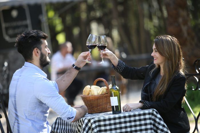 Ruta del Vino en Mendoza. almuerzo en bodega.